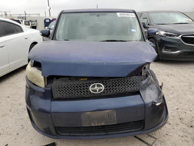 JTLKE50EX81045265 - 2008 TOYOTA SCION XB BLUE photo 5