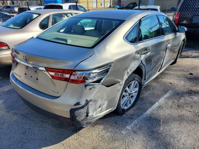 4T1BK1EBXDU038235 - 2013 TOYOTA AVALON BASE 金色 照片 4