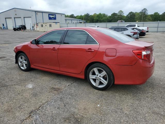 4T1BF1FK2DU675204 - 2013 TOYOTA CAMRY L RED photo 2