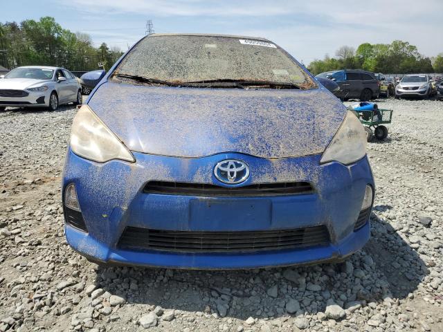 JTDKDTB33D1033810 - 2013 TOYOTA PRIUS C BLUE photo 5