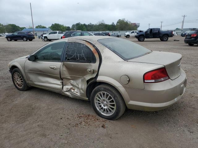 1C3EL46X54N316404 - 2004 CHRYSLER SEBRING LX GOLD photo 2