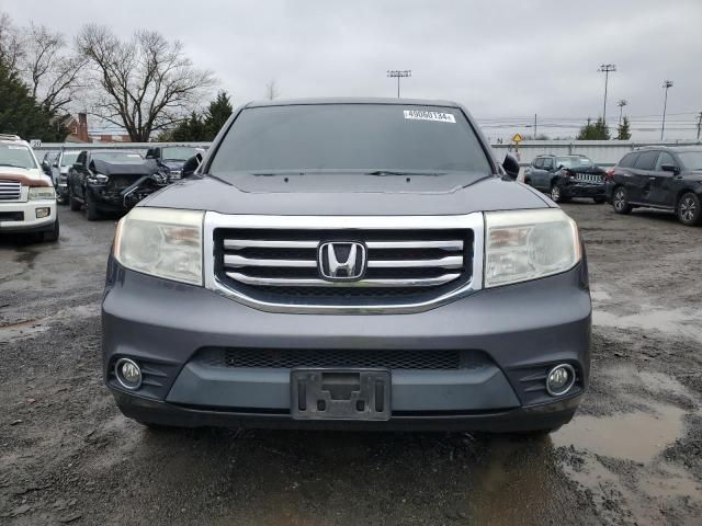 5FNYF4H50FB007355 - 2015 HONDA PILOT EXL GRAY photo 5