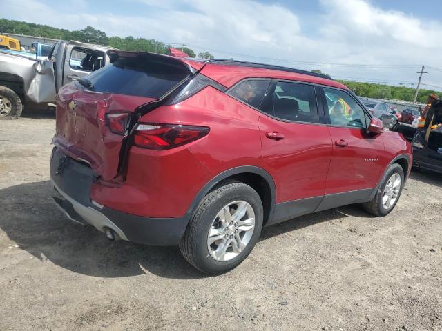 3GNKBCRS6KS697217 - 2019 CHEVROLET BLAZER 2LT BURGUNDY photo 3