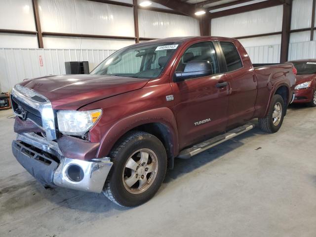 5TFRT54169X028856 - 2009 TOYOTA TUNDRA DOUBLE CAB BURGUNDY photo 1