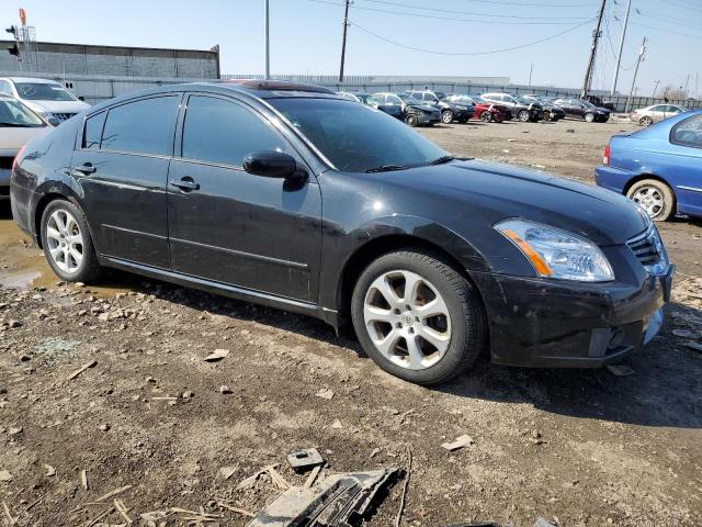 1N4BA41E98C801582 - 2008 NISSAN MAXIMA SE BLACK photo 4