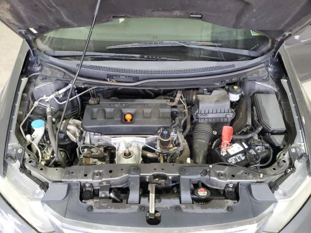 19XFB2F9XCE023254 - 2012 HONDA CIVIC EXL GRAY photo 11