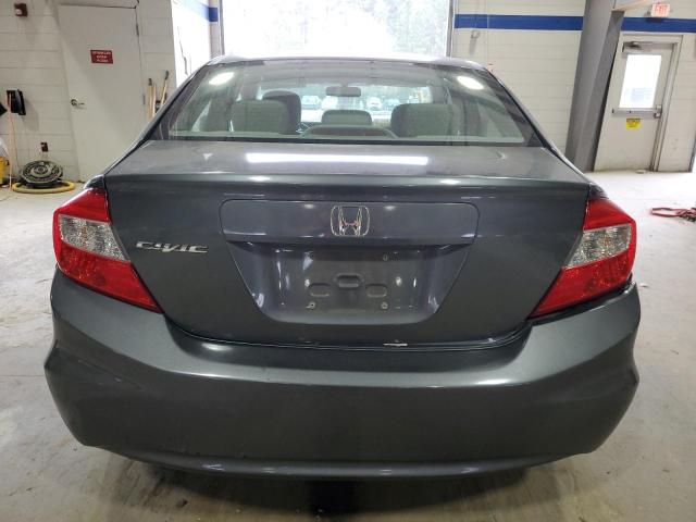 19XFB2F9XCE023254 - 2012 HONDA CIVIC EXL GRAY photo 6