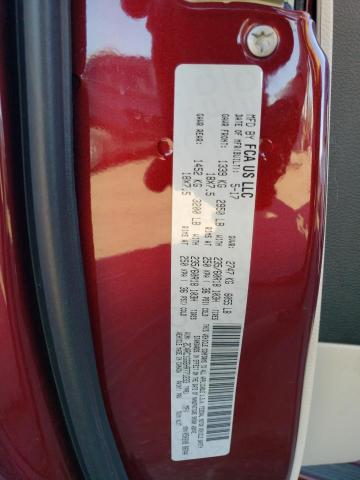 2C4RC1GG6HR771233 - 2017 CHRYSLER PACIFICA LIMITED RED photo 13