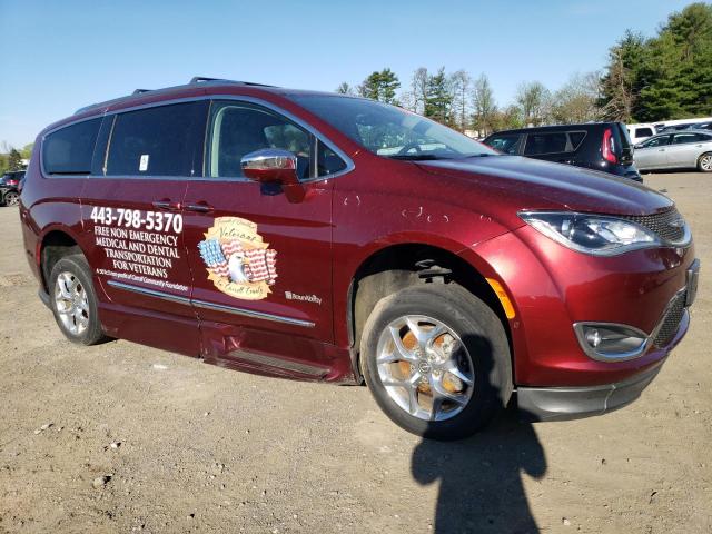 2C4RC1GG6HR771233 - 2017 CHRYSLER PACIFICA LIMITED RED photo 4