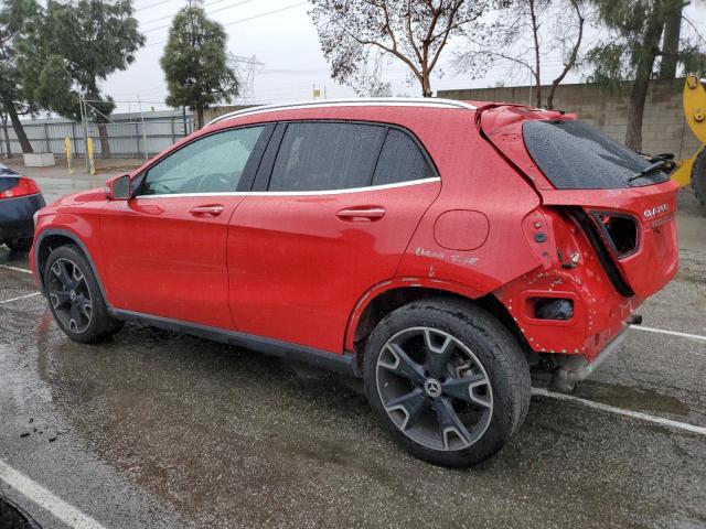 WDCTG4EBXKU010695 - 2019 MERCEDES-BENZ GLA 250 წითელი ფოტო 2