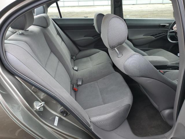 2HGFA16588H351294 - 2008 HONDA CIVIC LX SILVER photo 10