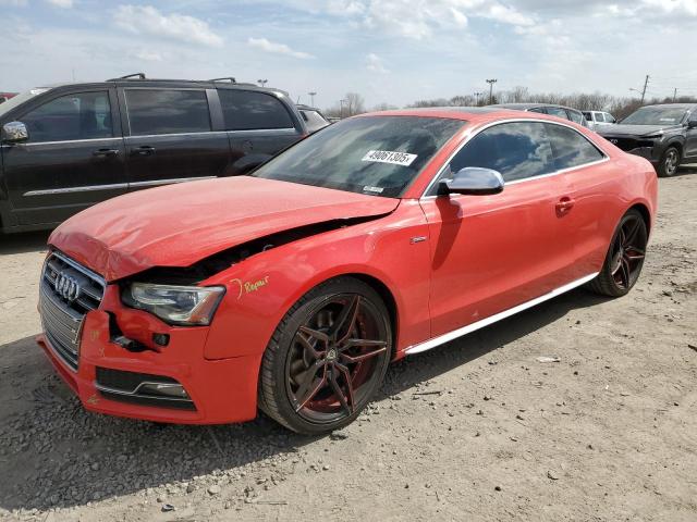 WAUVGAFR8EA037387 - 2014 AUDI S5 PRESTIGE RED photo 1