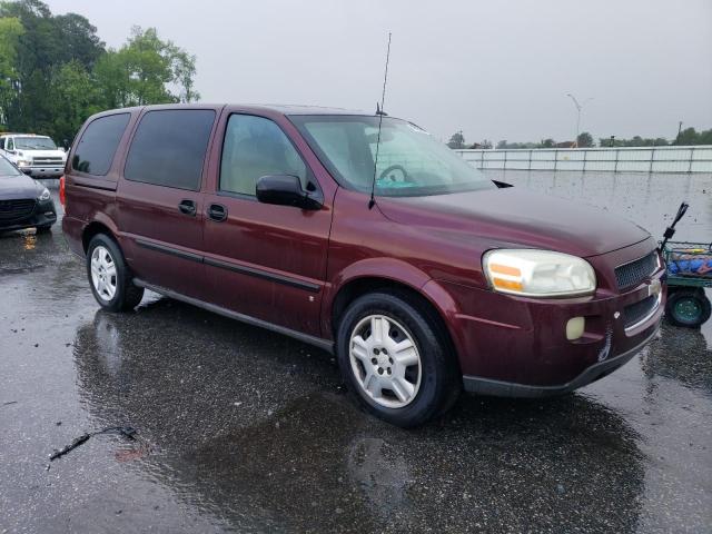 1GNDV23188D121924 - 2008 CHEVROLET UPLANDER LS 勃艮第红 照片 4