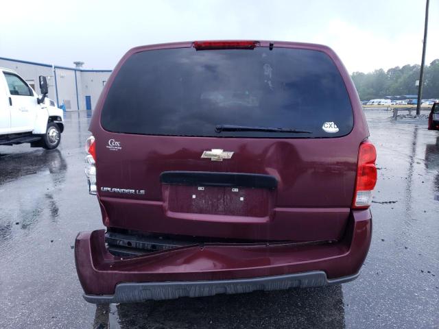 1GNDV23188D121924 - 2008 CHEVROLET UPLANDER LS 勃艮第红 照片 6