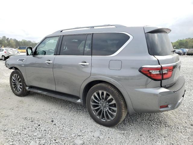 JN8AY2CD0N9675443 - 2022 NISSAN ARMADA PLATINUM GRAY photo 2