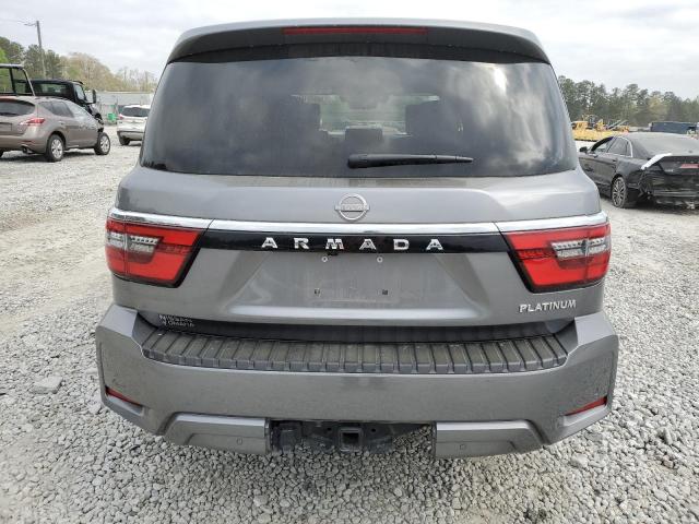 JN8AY2CD0N9675443 - 2022 NISSAN ARMADA PLATINUM GRAY photo 6