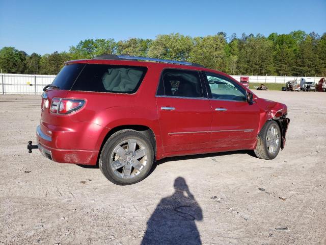 1GKKVTKDXEJ128473 - 2014 GMC ACADIA DENALI BURGUNDY photo 3