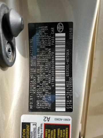 4T1BK3DB0BU384479 - 2011 TOYOTA AVALON BASE 米色 照片 13