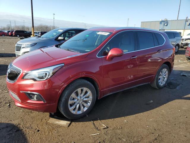 LRBFXBSA1HD109643 - 2017 BUICK ENVISION ESSENCE BURGUNDY photo 1