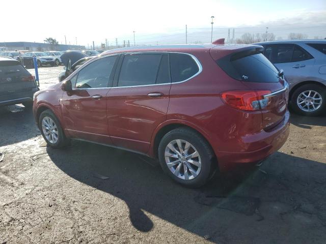 LRBFXBSA1HD109643 - 2017 BUICK ENVISION ESSENCE BURGUNDY photo 2