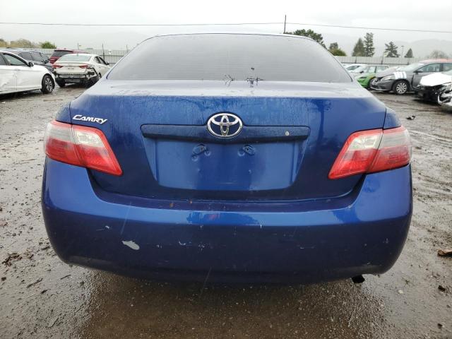 4T4BE46K77R007784 - 2007 TOYOTA CAMRY CE BLUE photo 6