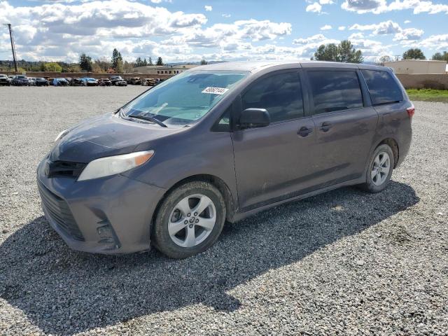 5TDZZ3DC4LS072601 - 2020 TOYOTA SIENNA L GRAY photo 1