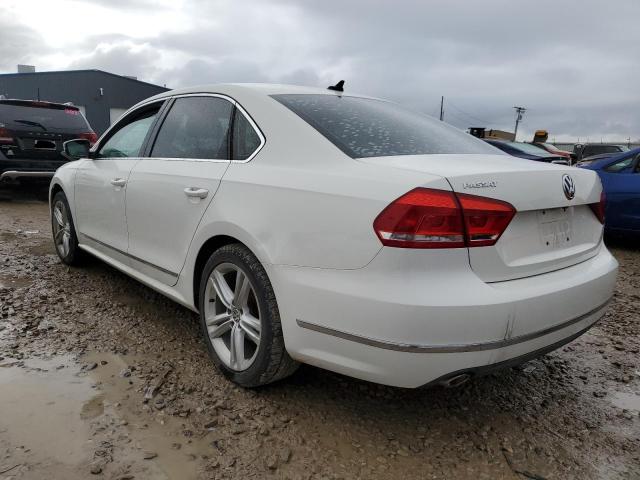 1VWCN7A31EC098264 - 2014 VOLKSWAGEN PASSAT SEL WHITE photo 2