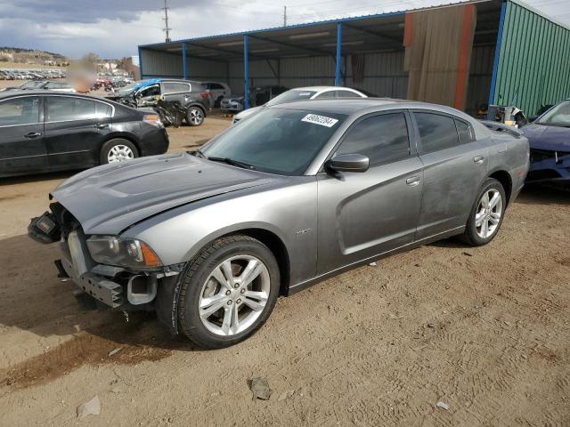 2B3CM5CT6BH517713 - 2011 DODGE CHARGER R/T GRAY photo 1