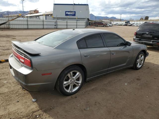 2B3CM5CT6BH517713 - 2011 DODGE CHARGER R/T GRAY photo 3