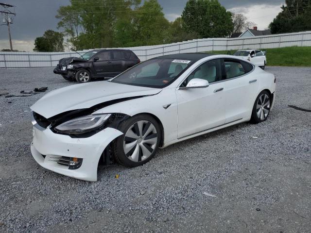 5YJSA1E27MF426068 - 2021 TESLA MODEL S Ağ foto 1