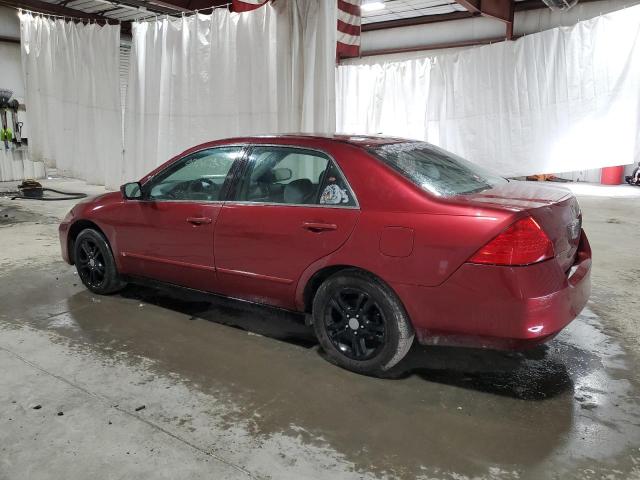 1HGCM56336A035457 - 2006 HONDA ACCORD SE BURGUNDY photo 2