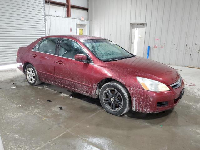 1HGCM56336A035457 - 2006 HONDA ACCORD SE BURGUNDY photo 4