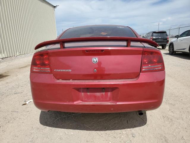 2B3KA43R46H504015 - 2006 DODGE CHARGER SE RED photo 6