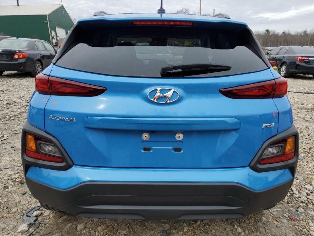 KM8K2CAA3LU507592 - 2020 HYUNDAI KONA SEL BLUE photo 6