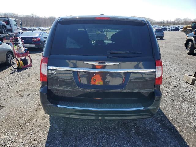 2C4RC1CG8CR363282 - 2012 CHRYSLER TOWN & COU TOURING L BLACK photo 6