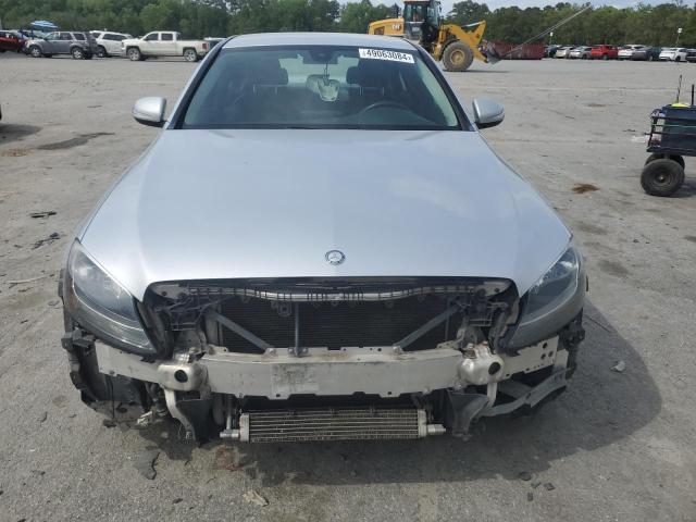 55SWF4JB8FU076090 - 2015 MERCEDES-BENZ C 300 SILVER photo 5