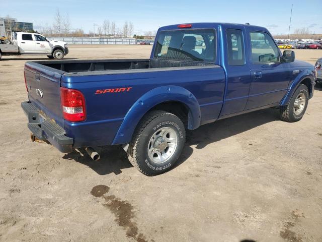 1FTKR4EE0APA51940 - 2010 FORD RANGER SUPER CAB BLUE photo 3