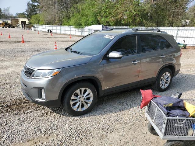 5XYKUDA72EG531914 - 2014 KIA SORENTO EX SILVER photo 1