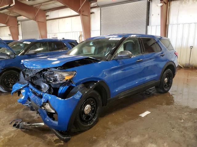 1FM5K8AWXNNA07173 - 2022 FORD EXPLORER POLICE INTERCEPTOR 蓝色 照片 1