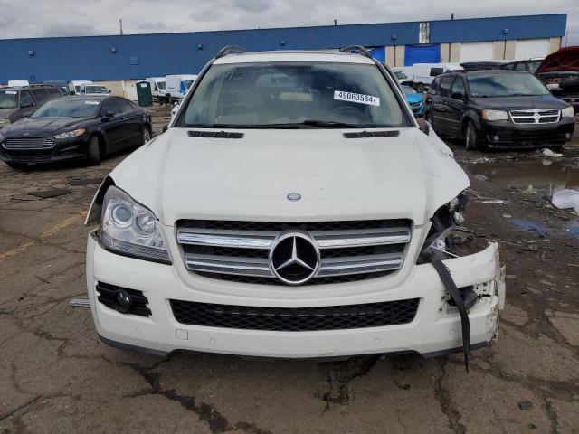 4JGBF71E98A320316 - 2008 MERCEDES-BENZ GL 450 4MATIC WHITE photo 5