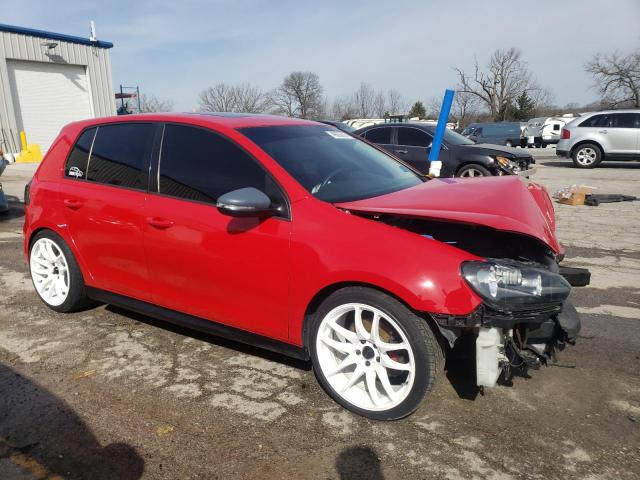 WVWDA7AJ7BW265951 - 2011 VOLKSWAGEN GOLF RED photo 4