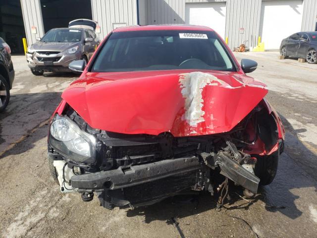 WVWDA7AJ7BW265951 - 2011 VOLKSWAGEN GOLF RED photo 5