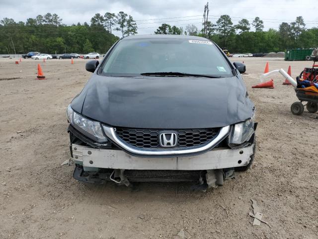 2HGFB2F57DH557543 - 2013 HONDA CIVIC LX BLACK photo 5