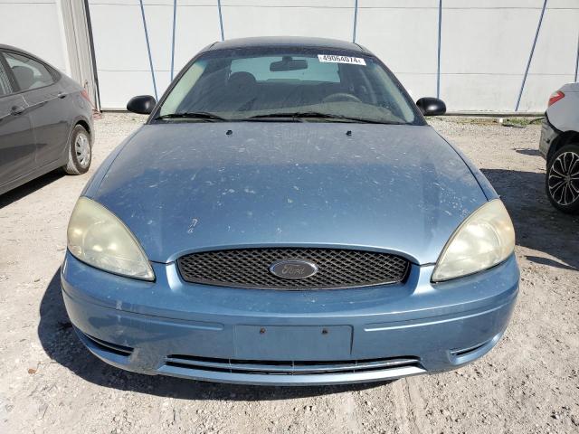 1FAFP53U75A227551 - 2005 FORD TAURUS SE BLUE photo 5