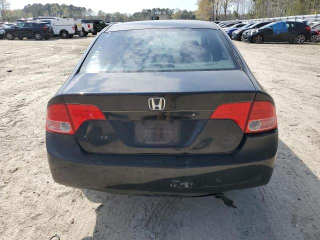 1HGFA15896L147213 - 2006 HONDA CIVIC EX BLACK photo 6