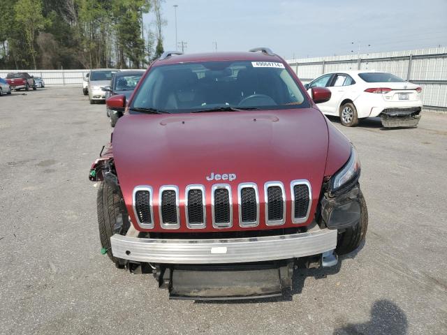 1C4PJLDB0EW183221 - 2014 JEEP CHEROKEE LIMITED RED photo 5