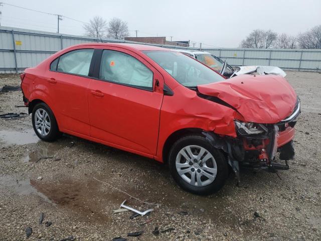 1G1JB5SH4H4165495 - 2017 CHEVROLET SONIC LS RED photo 4