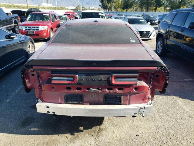 2C3CDZAG5MH599890 - 2021 DODGE CHALLENGER SXT BURGUNDY photo 6