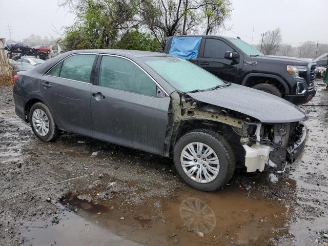 4T4BF1FK4DR305121 - 2013 TOYOTA CAMRY L GRAY photo 4