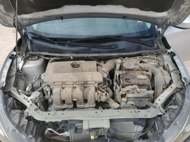 3N1AB7AP5HY257162 - 2017 NISSAN SENTRA S SILVER photo 11